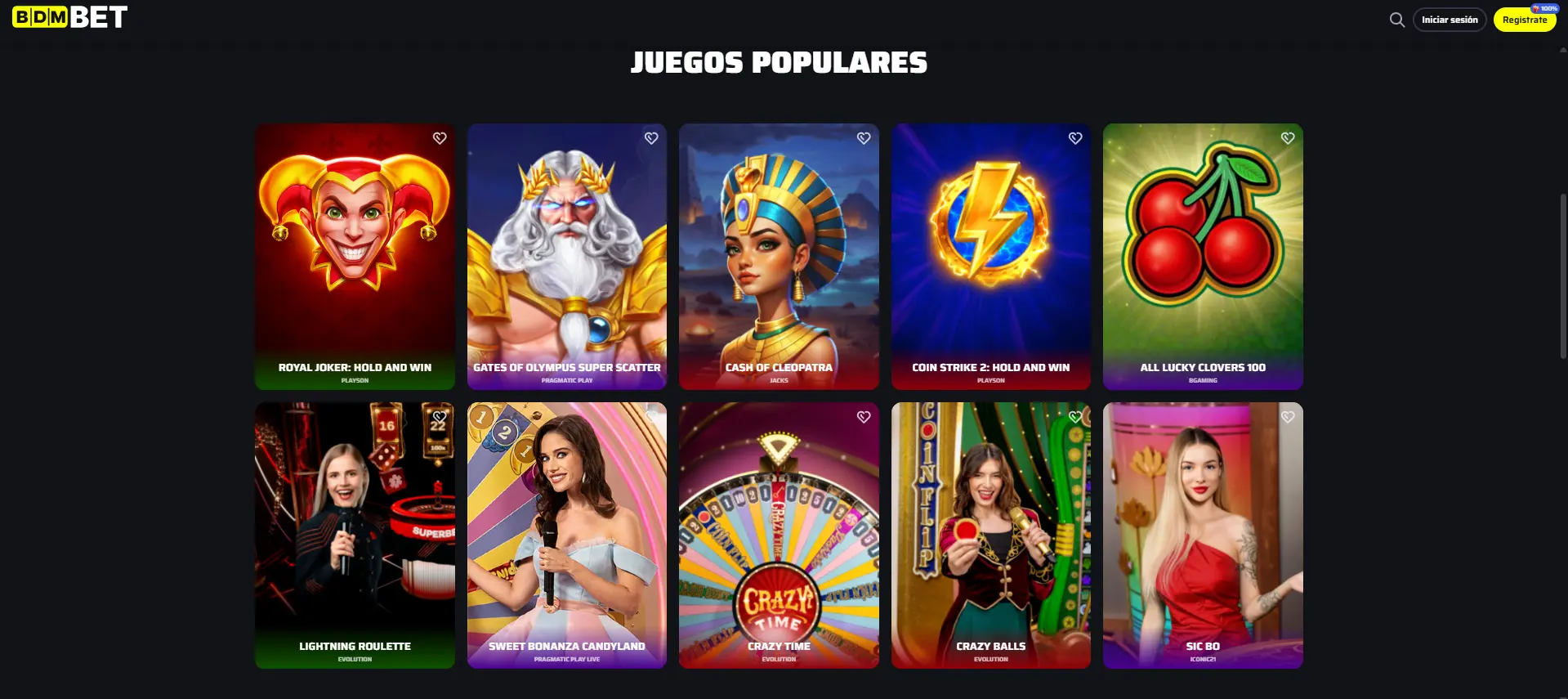 Tragamonedas populares